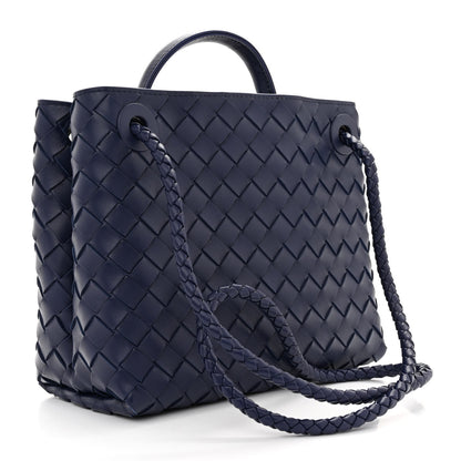 Bottega Veneta Nappa Intrecciato Small Andiamo Shoulder Bag Duke 3 of 9