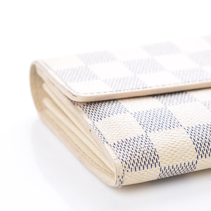Louis Vuitton Damier Azur Sarah Wallet 12 of 14