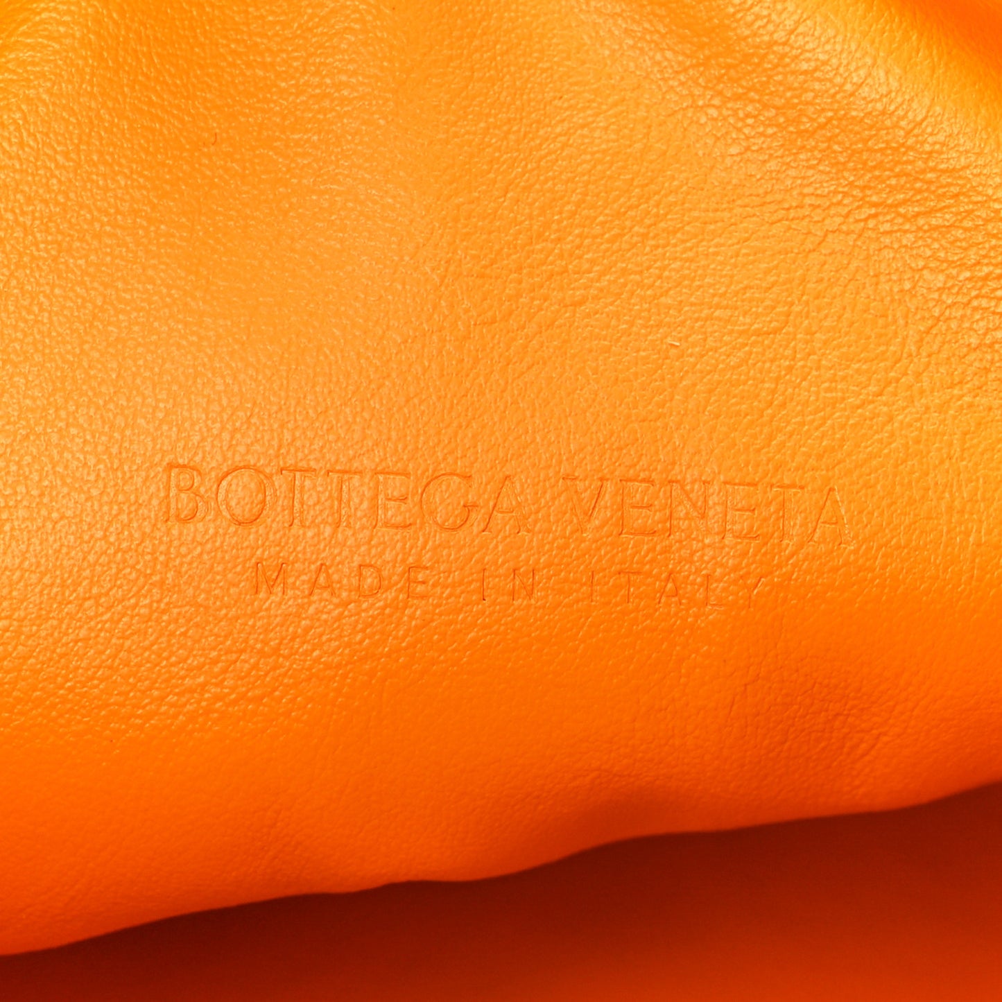 Nappa Intrecciato Teen Jodie Hobo Orange