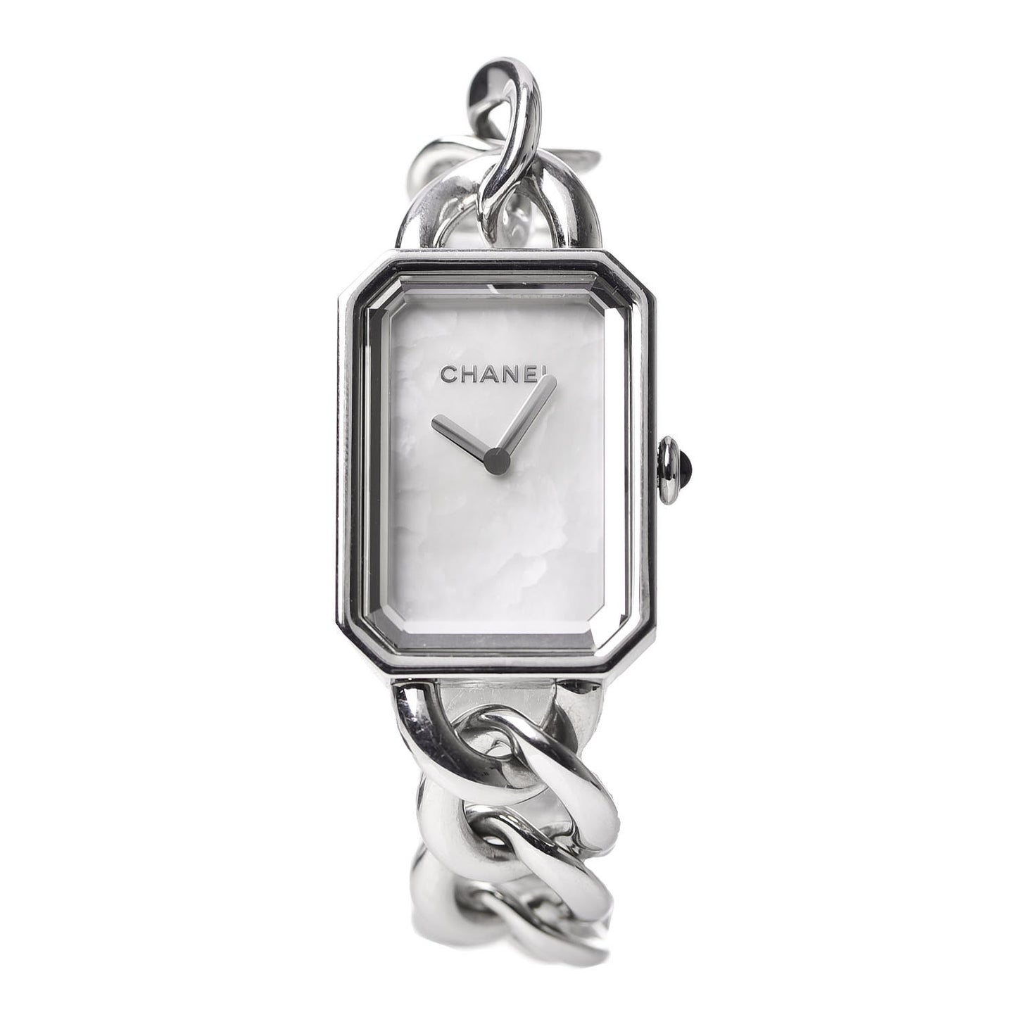 Stainless Steel Mother of Pearl 20mm Chain Premiere Quartz Watch