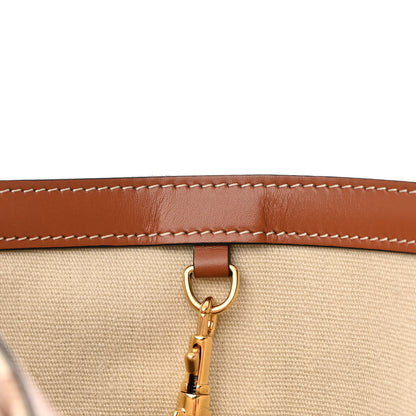 Celine Triomphe Canvas Calfskin Museum Bag White 12 of 12