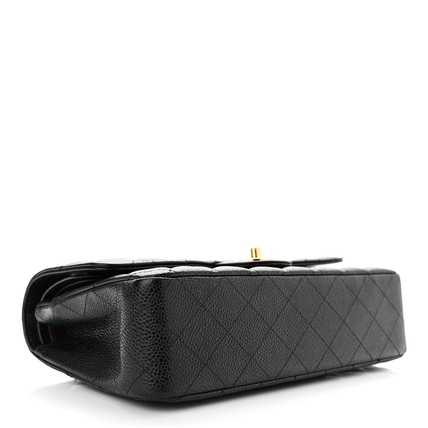 Chanel Caviar Quilted Medium Double Flap Black 7 of 20