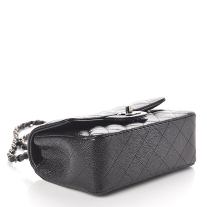 Chanel Caviar Quilted Mini Rectangular Flap Black 4 of 10
