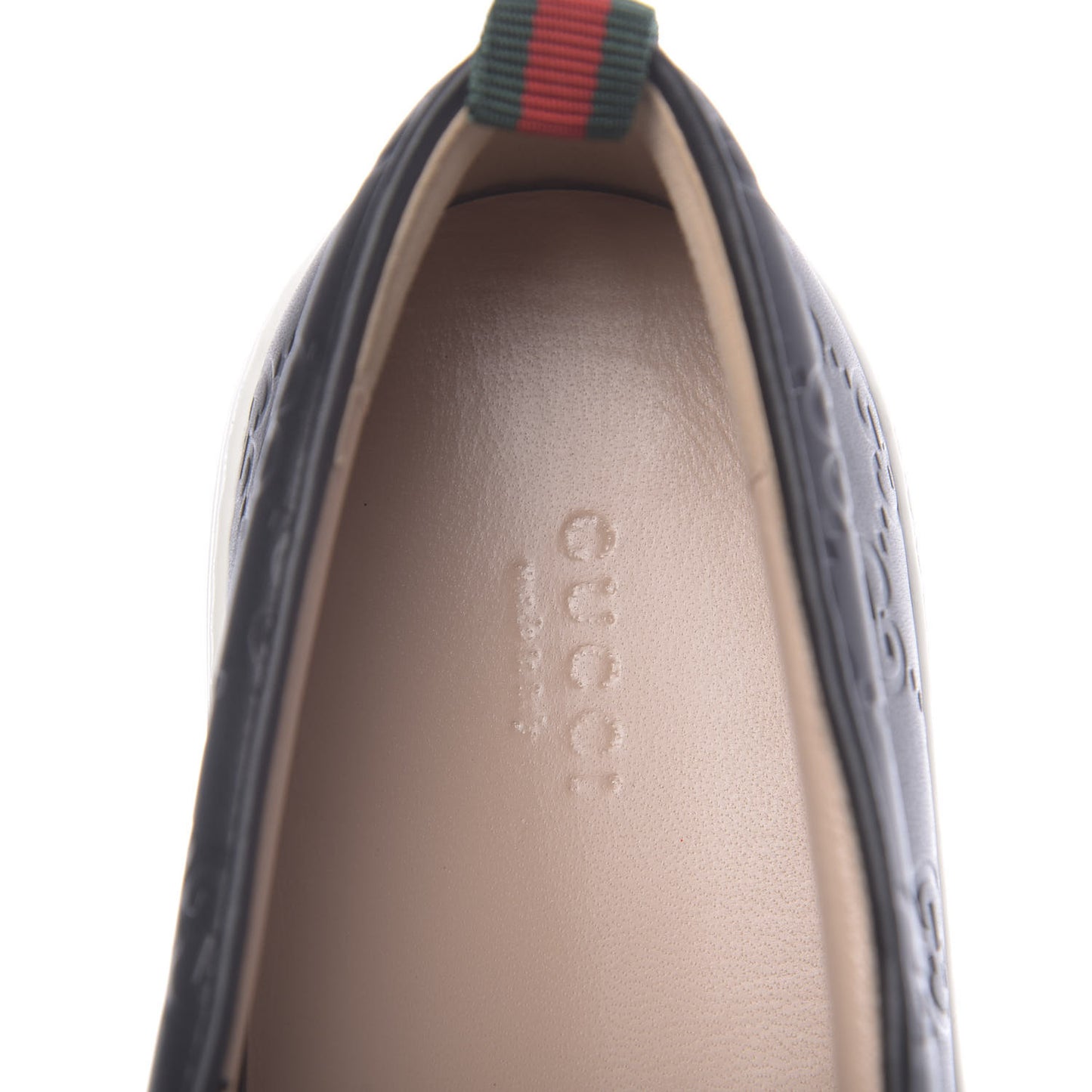 Guccissima Dublin Slip On Sneakers 41.5 Black