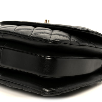 Chanel Lambskin Quilted Small Trendy CC Dual Handle Flap Bag Black 12 of 13