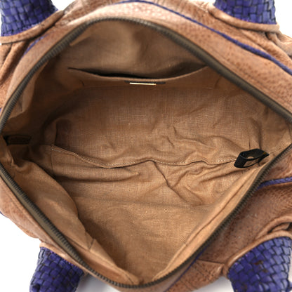 Fendi Vitello Bugatti Spy Bowler Acacia Blue 5 of 12