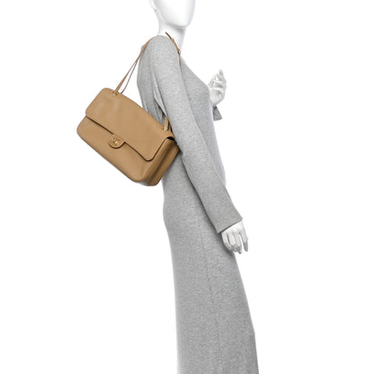 Chanel Grained Calfskin Small Souplissimo Maxi Flap Dark Beige 2 of 11