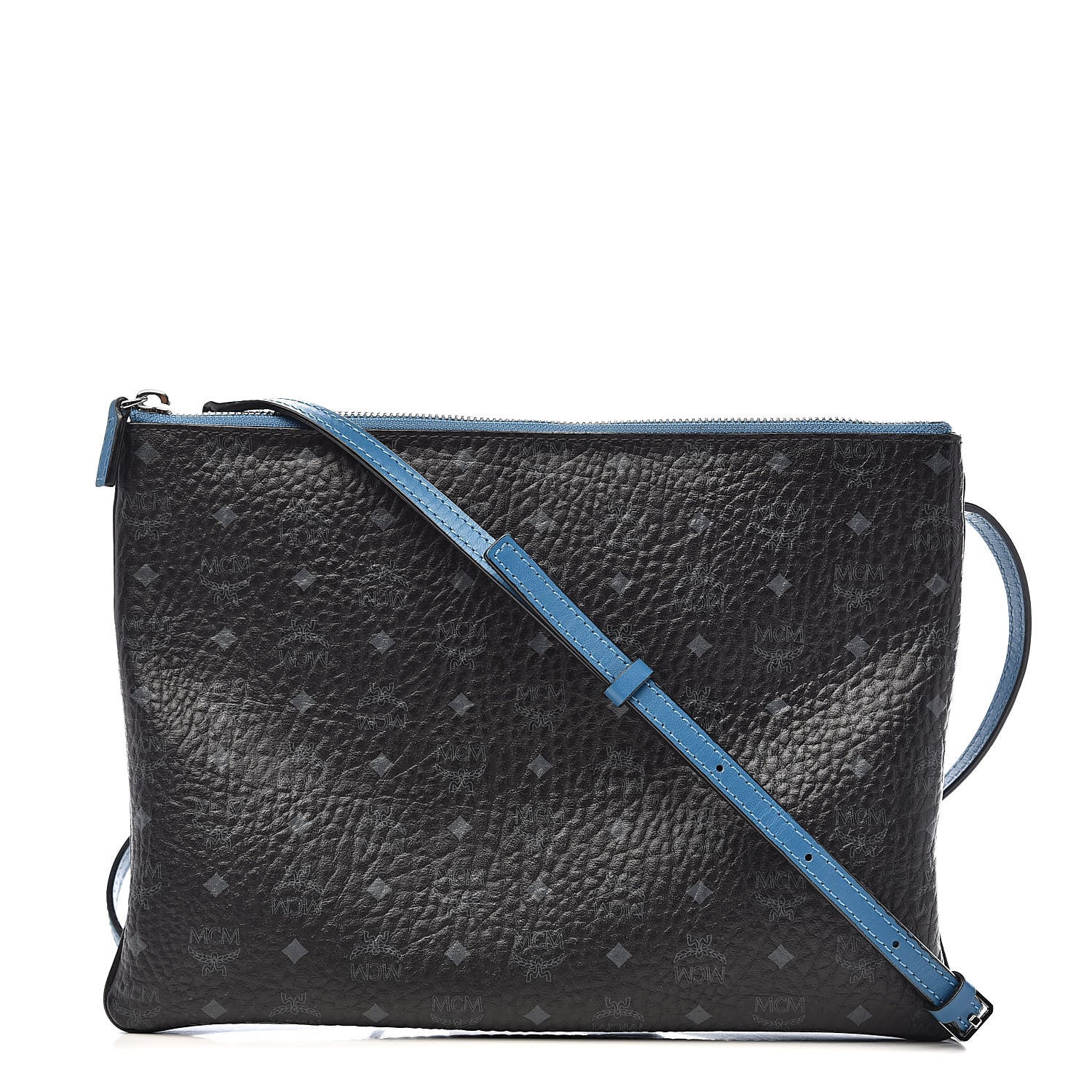 MCM Visetos Crossbody Pouch Black 1 of 16