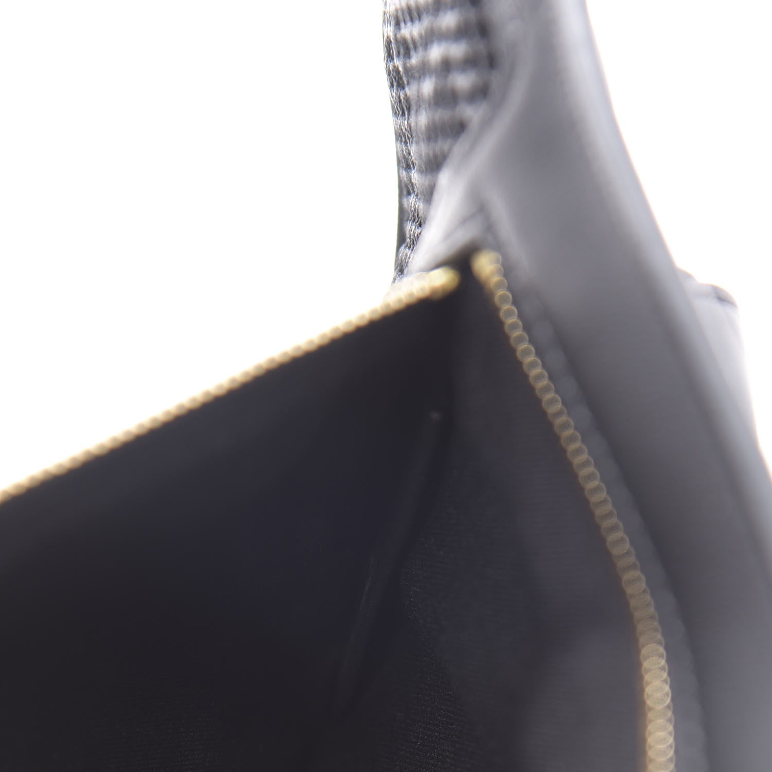 Fendi Vitello Grace Matte 3 Pocket Belt Pouch Black 6 of 9