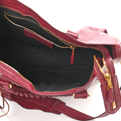 Balenciaga Chevre Hamilton Giant 12 Gold Hardware City Bordeaux 5 of 11