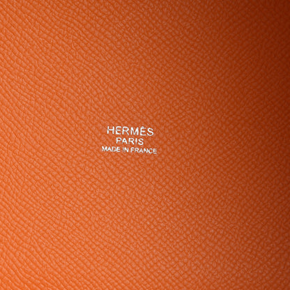 Hermes Epsom Tressage De Cuir Picotin Lock 18 PM Abricot Rose Azalee Gold 6 of 10