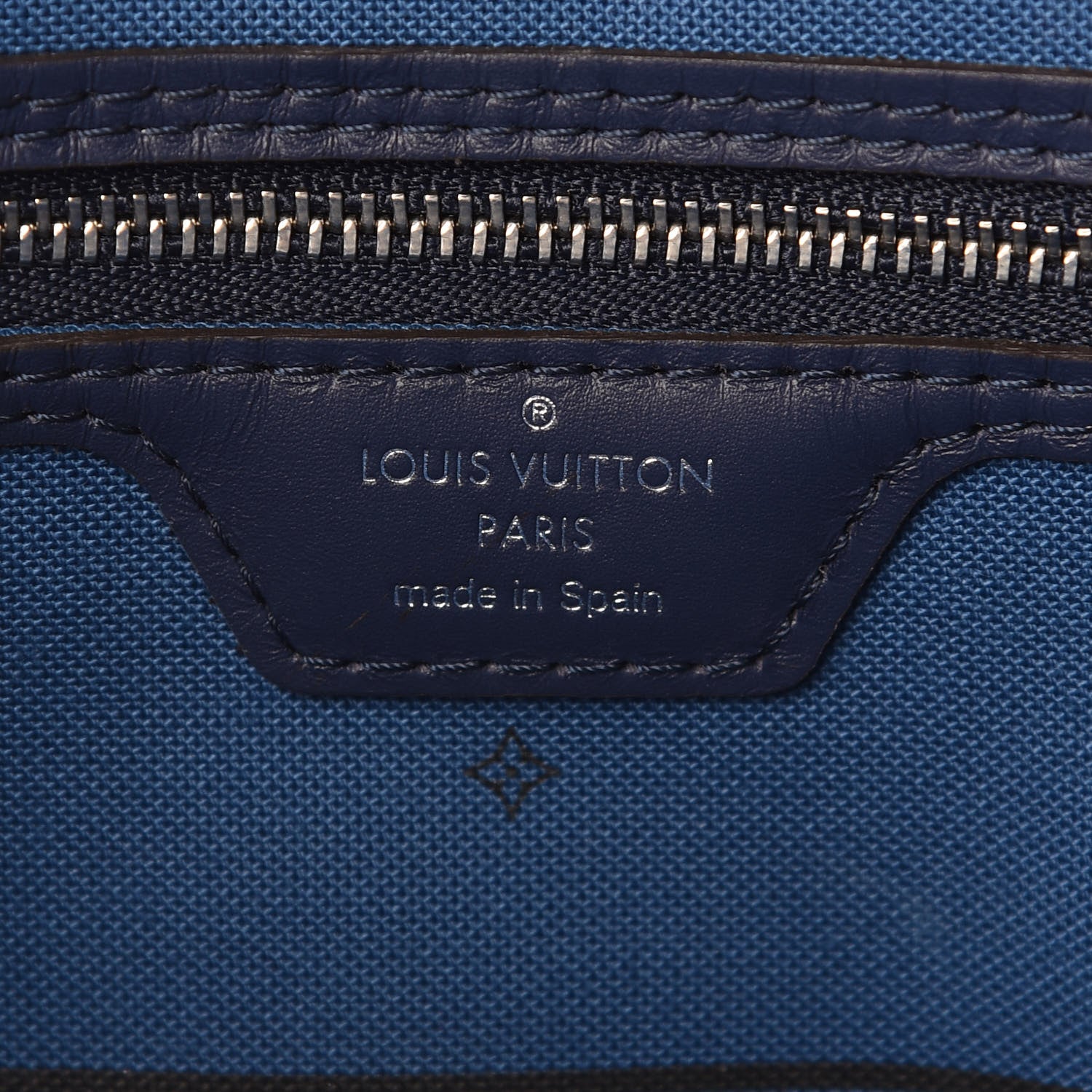 Louis Vuitton Monogram Escale Neverfull MM Blue 5 of 8