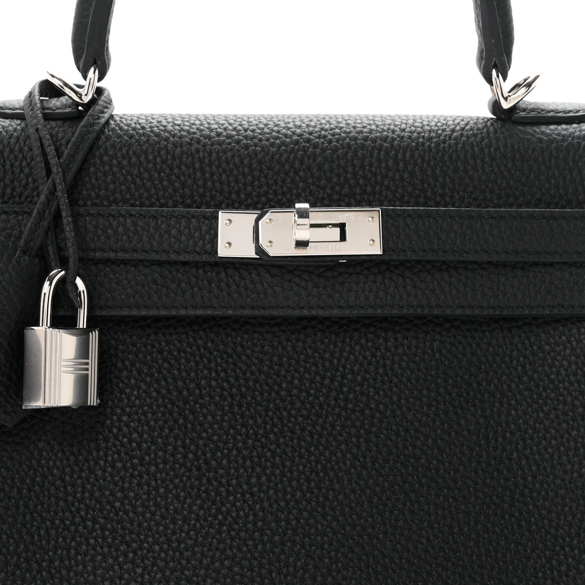 Hermes Togo Kelly Retourne 25 Black 8 of 10
