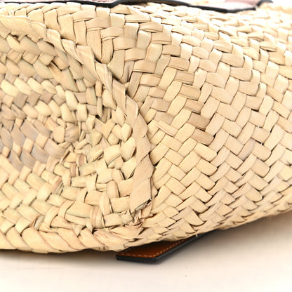 Loewe Raffia Small Basket Tote Bag Natural Tan 10 of 10