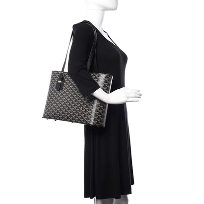 Goyard Goyardine Sac Marie Galante MM Black 2 of 9