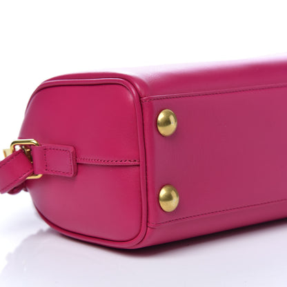 Saint Laurent Lambskin Classic Duffle Toy Pink 7 of 9