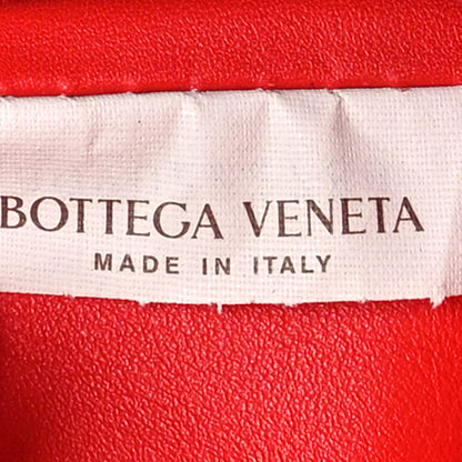 Bottega Veneta Smooth Butter Calf The Pouch Oversized Clutch Bright Red 8 of 11