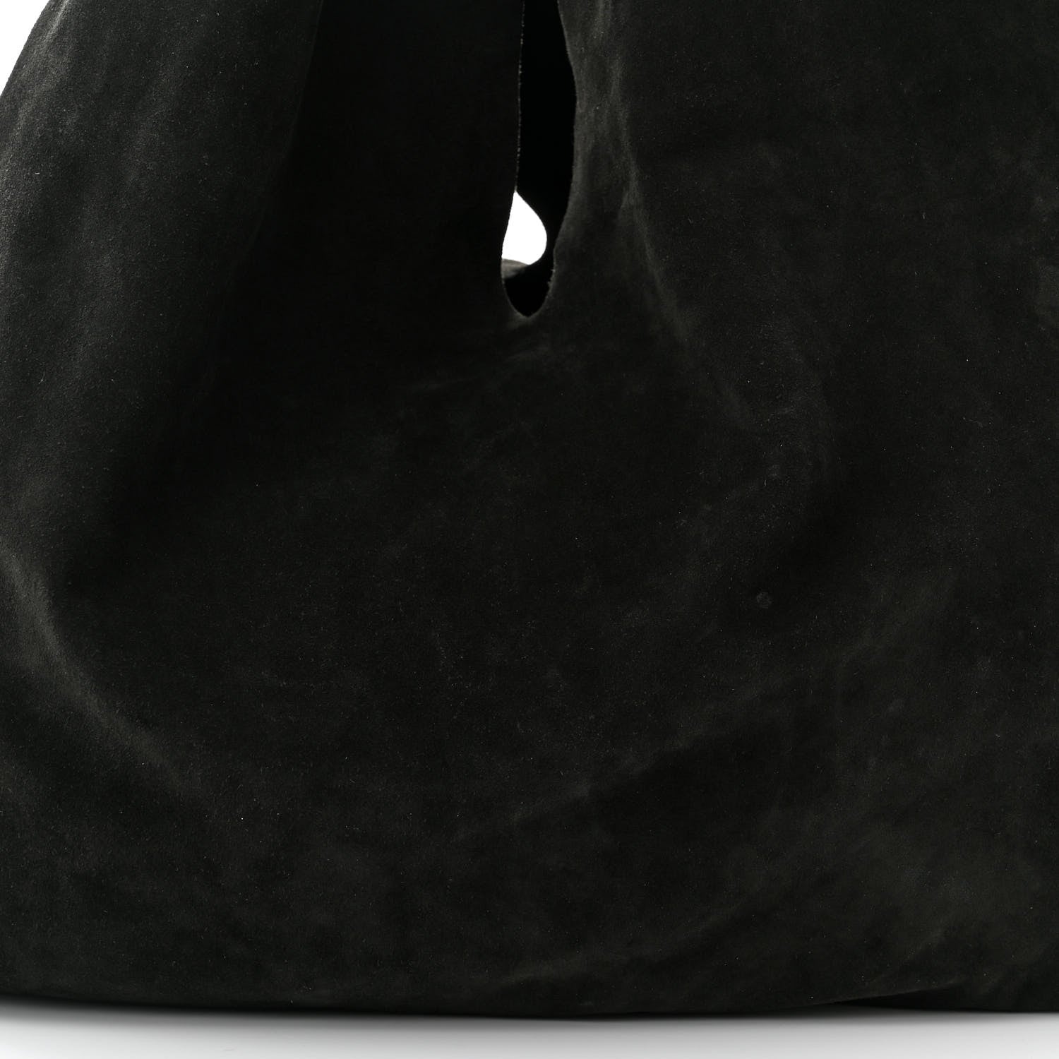 The Row Suede Bindle Bag Espresso 7 of 9
