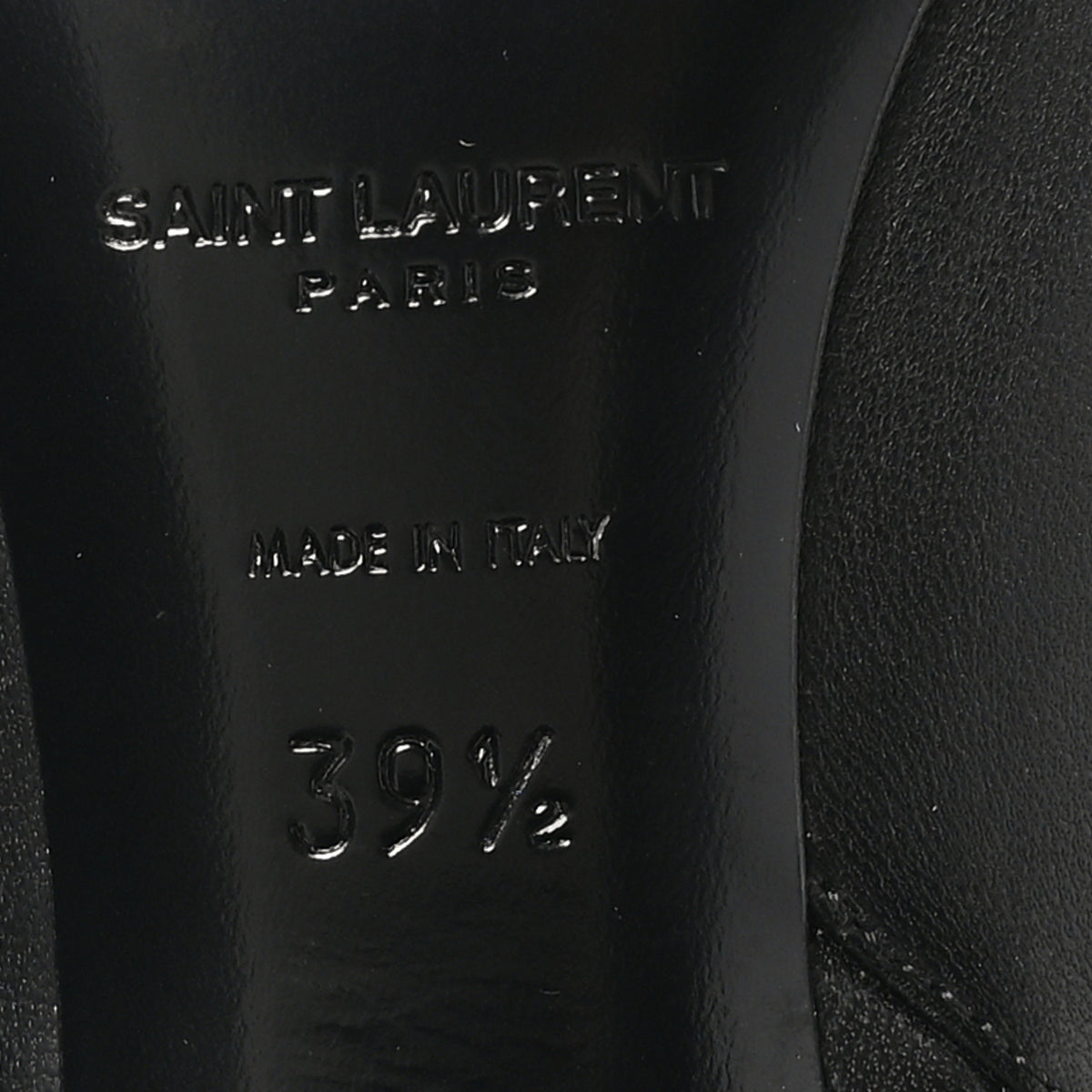 Nappa Vendome Loulou Ankle Zip Boot 39.5 Black
