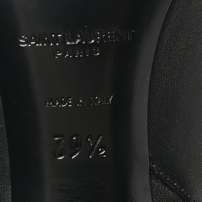 Saint Laurent Nappa Vendome Loulou Ankle Zip Boot 39.5 Black 7 of 9