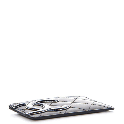Chanel Calfskin Quilted Cambon Card Holder Black 4 of 8