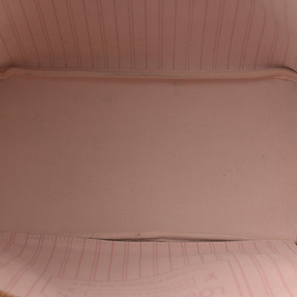 Louis Vuitton Damier Azur Neo Neverfull MM Rose Ballerine 6 of 12