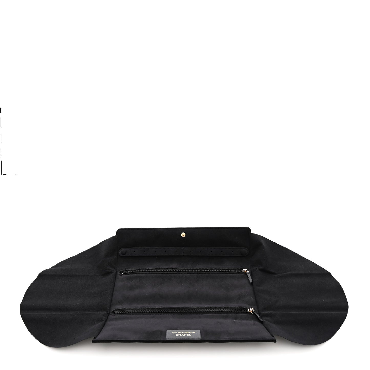 Grosgrain Quilted Jewelry Roll Case