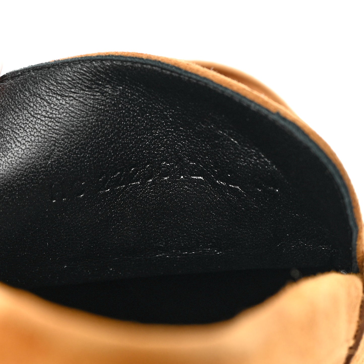 Suede Goatskin Womens Foch 60 Pumps 38.5 Naturel