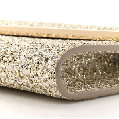 Jimmy Choo Glitter Erica Clutch Moon Sand 8 of 12
