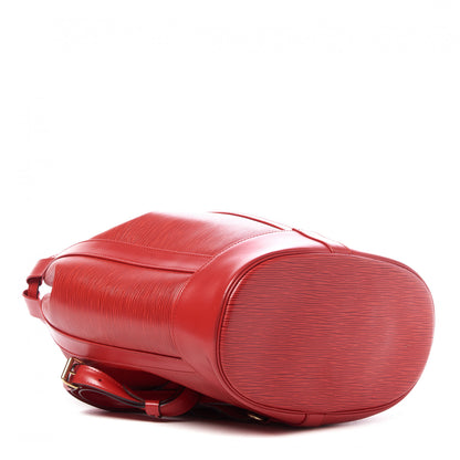 Louis Vuitton Epi Randonnee PM Castillan Red 3 of 9