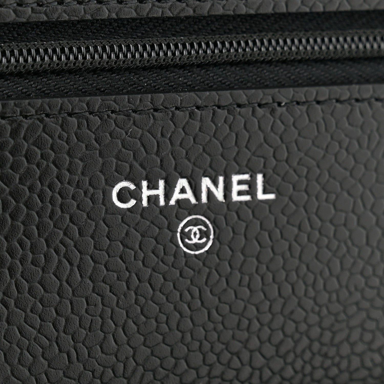 Chanel Caviar Quilted Wallet on Chain WOC Black 6 of 11