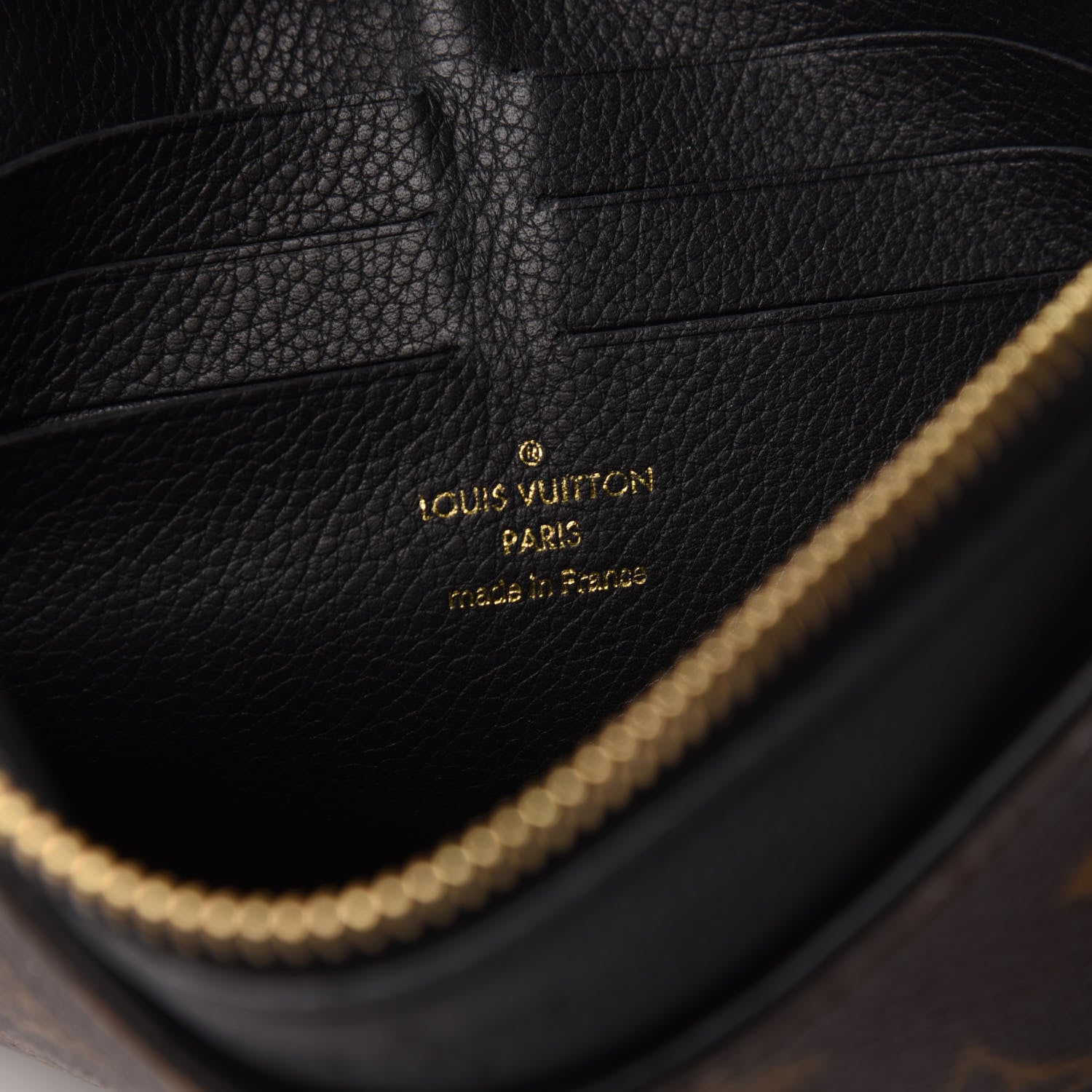 Louis Vuitton Monogram Pallas Pochette Black 6 of 6