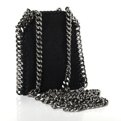 Stella McCartney Shaggy Deer Micro Falabella Tote Black 2 of 4