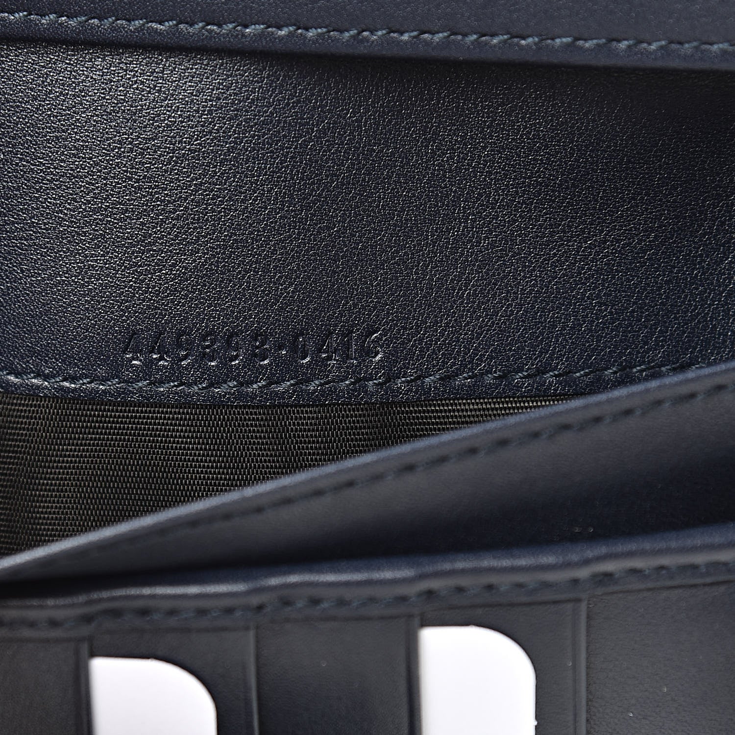 Gucci Microguccissima Continental Flap Wallet Navy 8 of 9