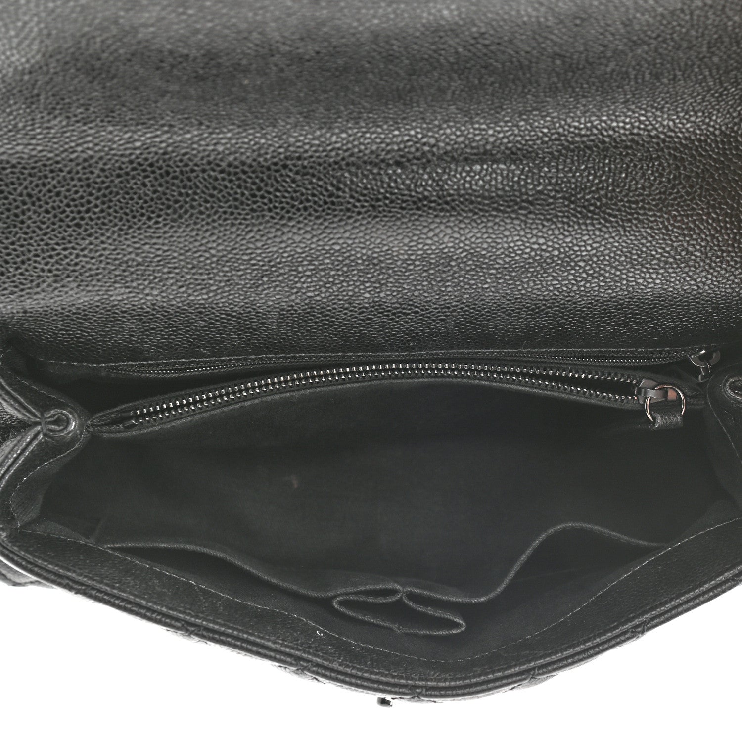Chanel Caviar Quilted Small Coco Handle Flap So Black 5 of 11