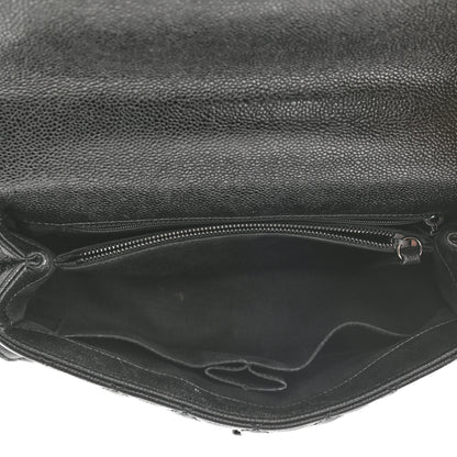 Chanel Caviar Quilted Small Coco Handle Flap So Black 5 of 11