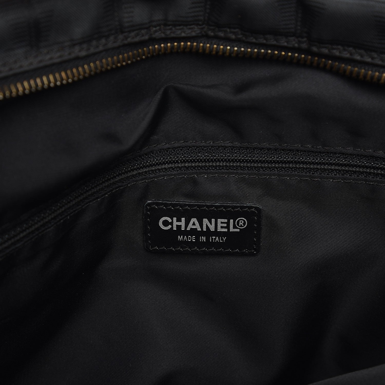 Chanel Nylon Travel Tote Black 6 of 8