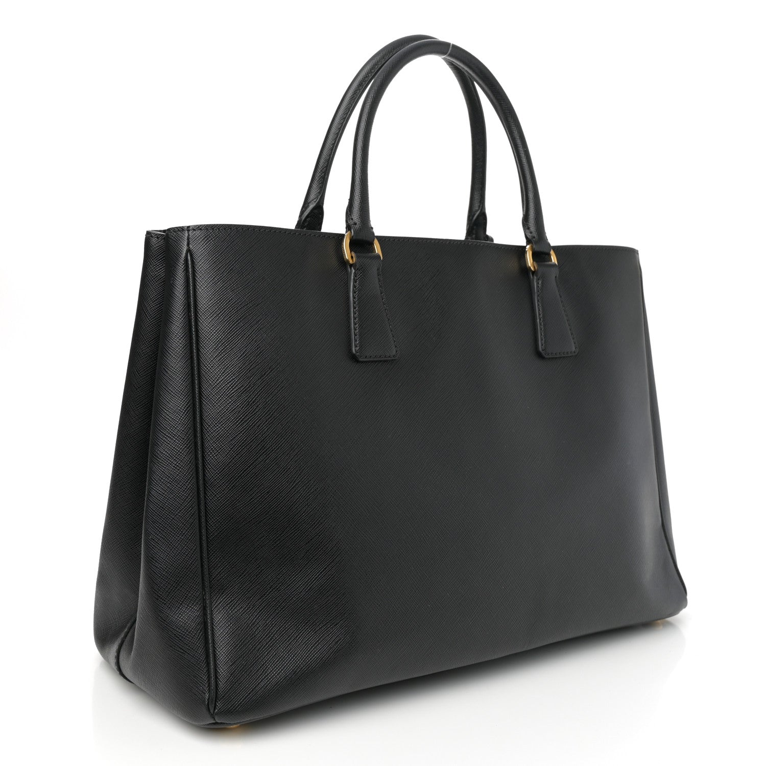 Prada Saffiano Lux Large Tote Black 3 of 10