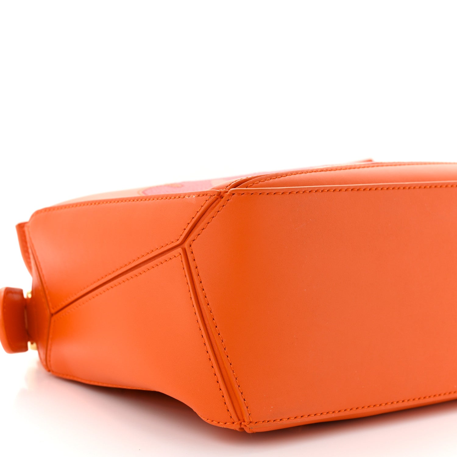 Loewe X HOWLS MOVING CASTLE Satin Calfskin Small Calcifer Puzzle Orange 8 of 11