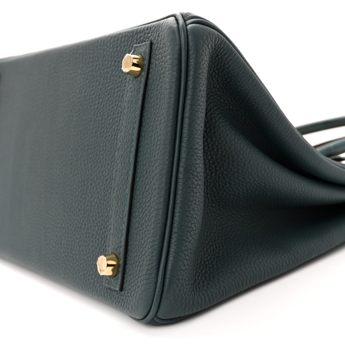 Togo Matte Alligator Birkin Touch 30 Vert Cypress