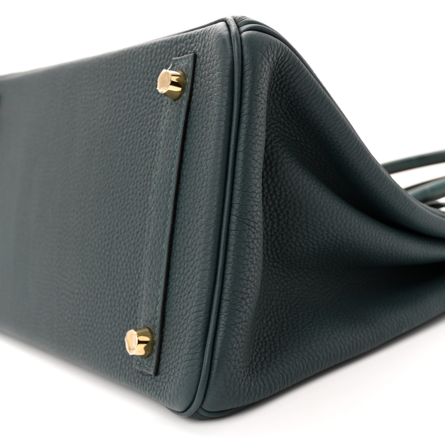 Hermes Togo Matte Alligator Birkin Touch 30 Vert Cypress 9 of 10