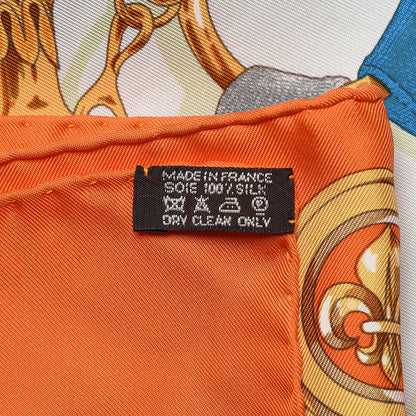 Hermes Silk Cavalcadour Scarf 90 7 of 7