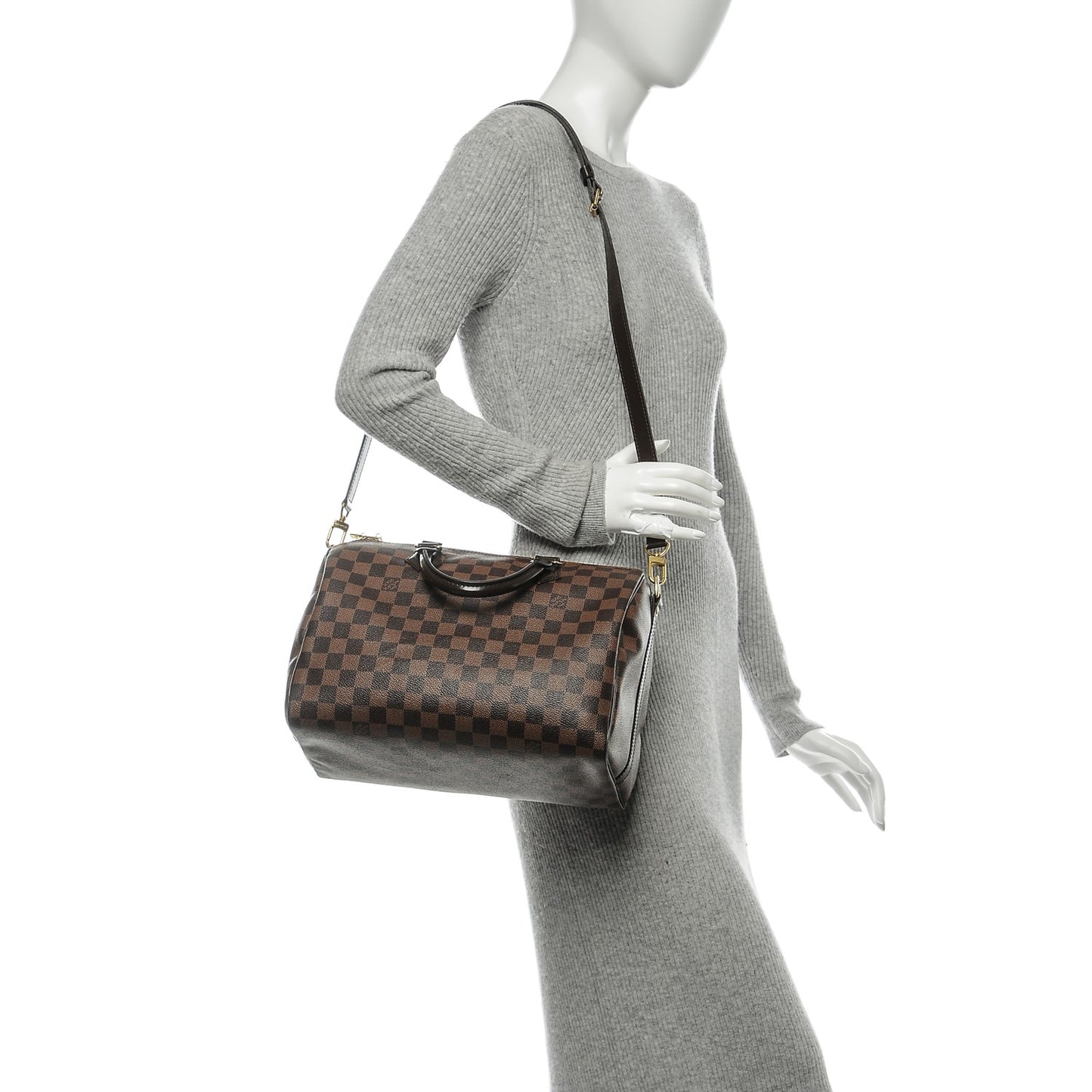 Damier Ebene Speedy Bandouliere 30