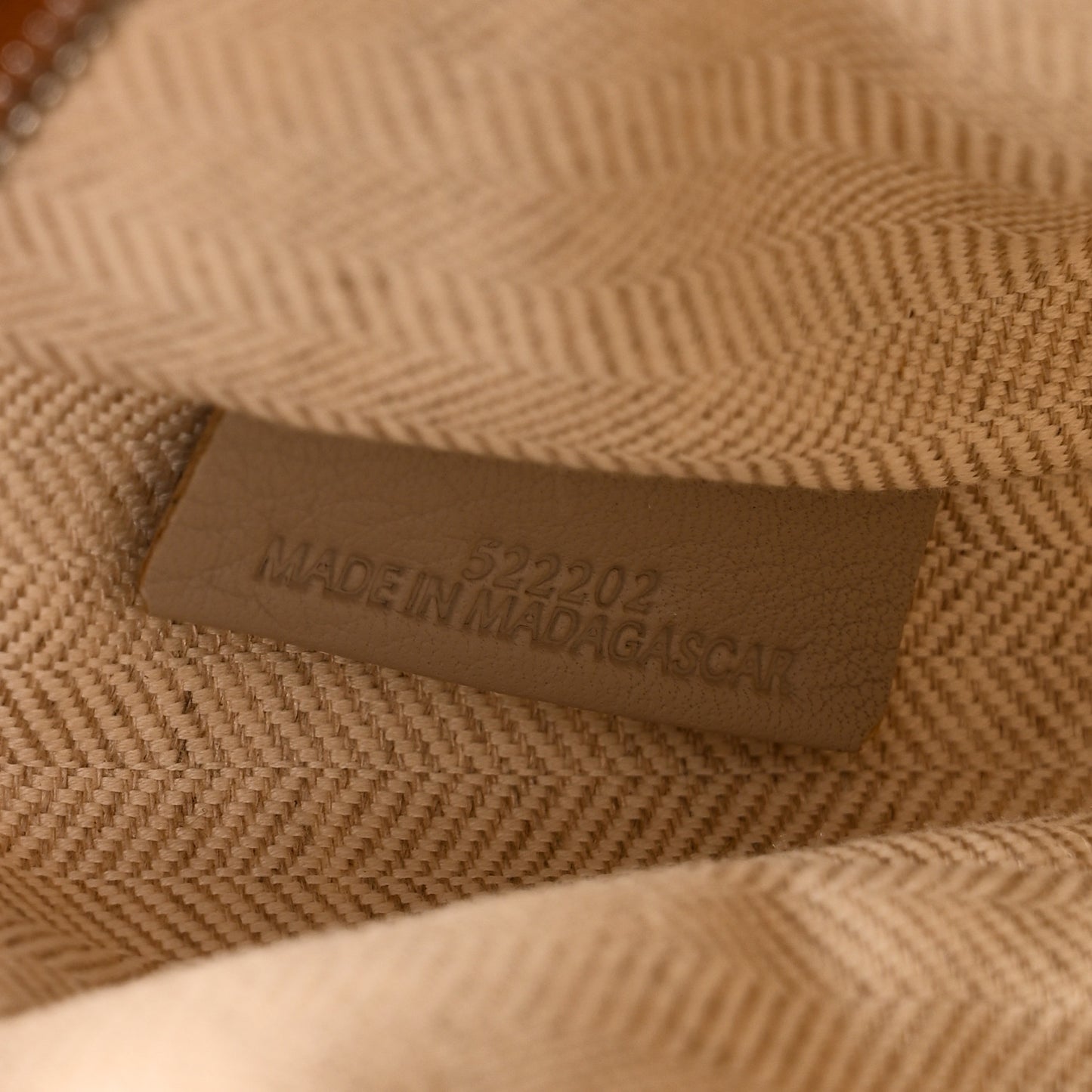 Calfskin Raffia Paulas Ibiza Pochette Bag Natural Tan