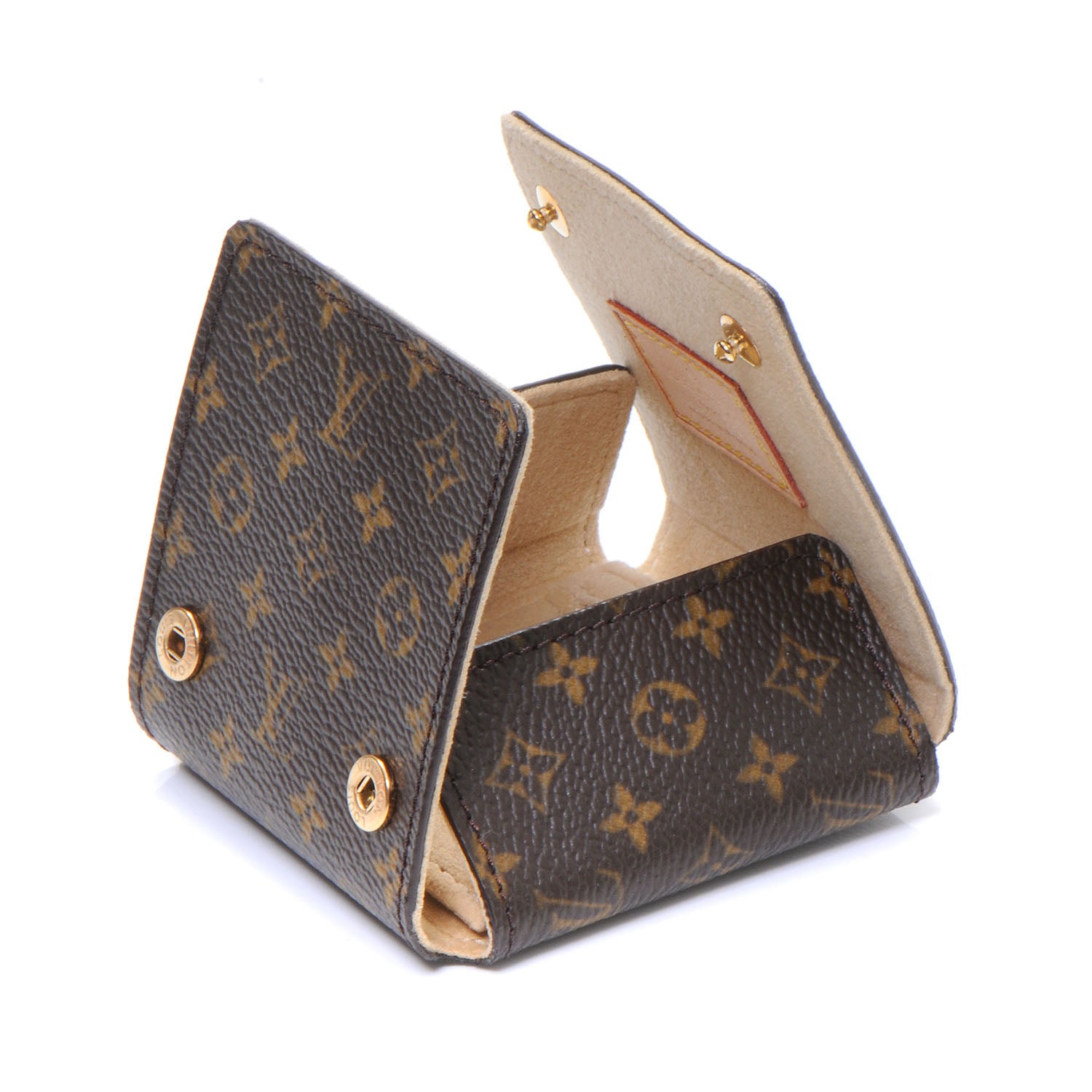 Louis Vuitton Monogram Folding Jewelry Case PM 5 of 6