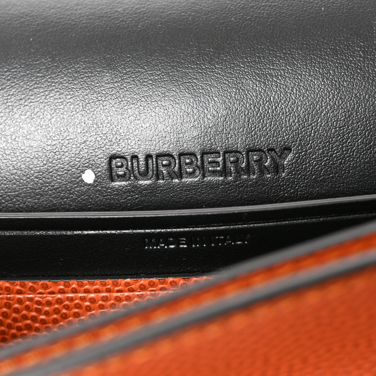 Calfskin Logo Small Olympia Bum Bag Earthy Orange