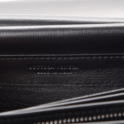 Bottega Veneta Nappa Intrecciato Continental Chain Wallet Nero Black 7 of 10