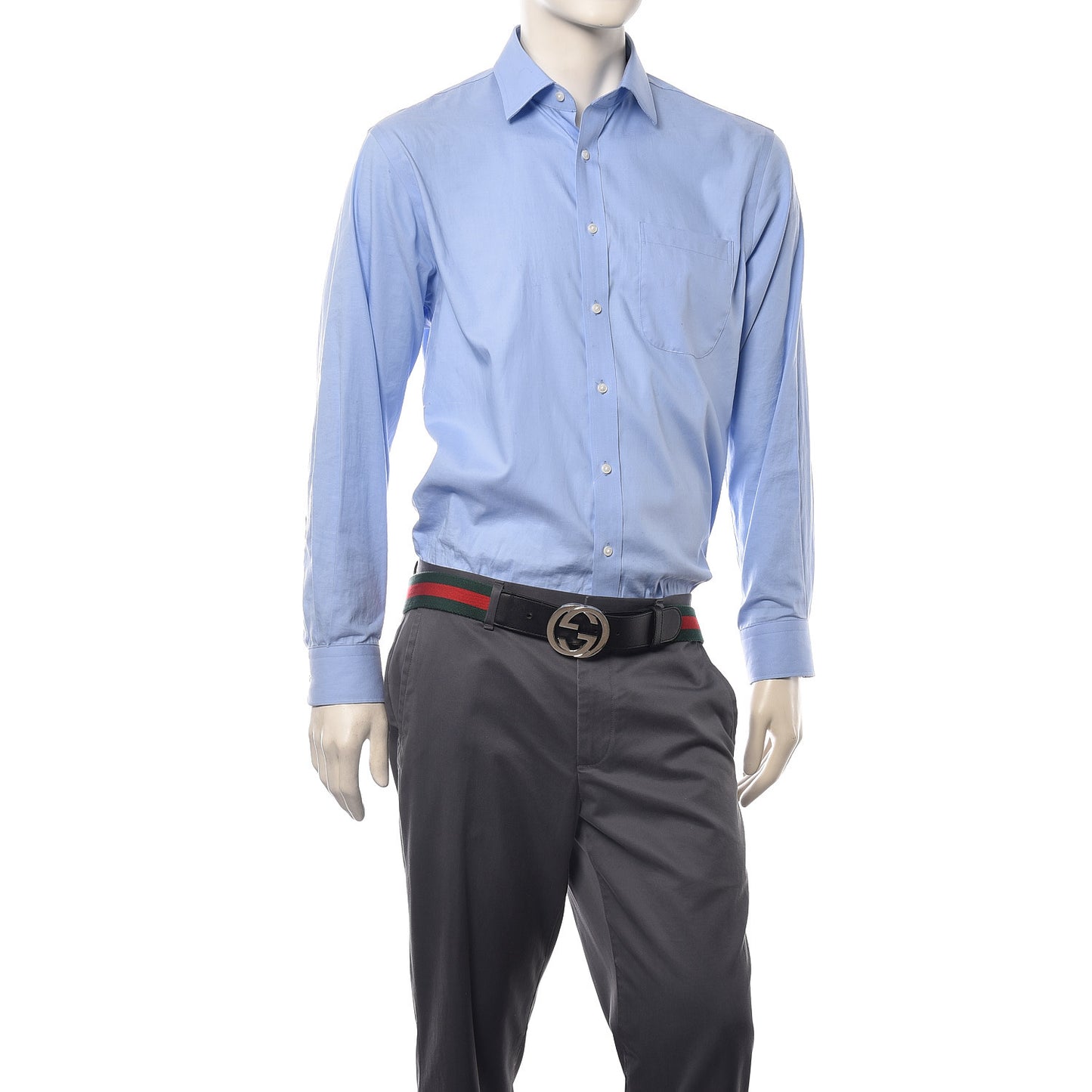 Calfskin Web Interlocking G Belt 100 40 Black