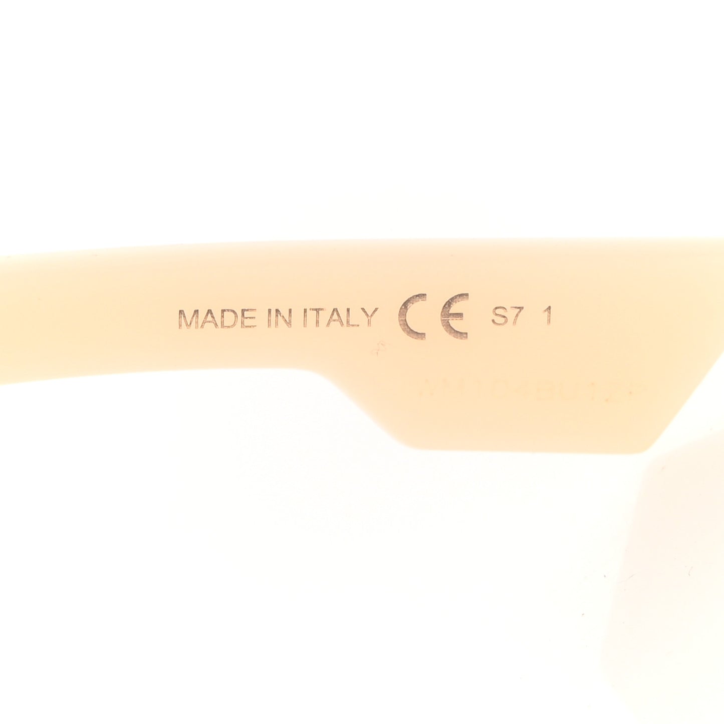 Acetate DiorSo Light 1 Shield Sunglasses Ivory