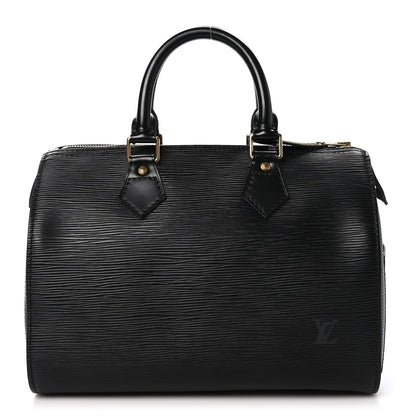 Louis Vuitton Epi Speedy 25 Black 1 of 12